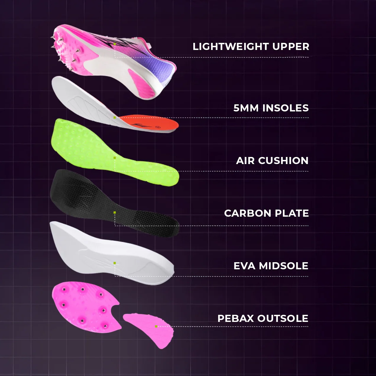 Flash Omni Sprint Track Spikes - Image 10