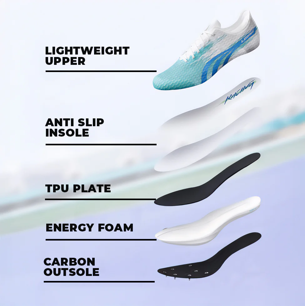 Supersonic F3 Sprint Track Spikes - Image 6
